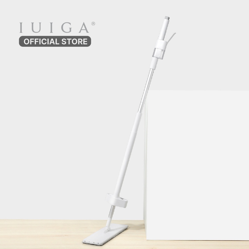 IUIGA WET & DRY MICROFIBER SPRAY MOP - PEL SPRAY LANTAI MICROFIBER BASAH & KERING SET