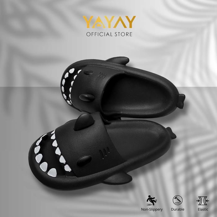 Yayay.id Sandal slop/Sandal hiu ori/ Sandal hiu dewasa/Sandal slop wanita pria/ Sandal unisex