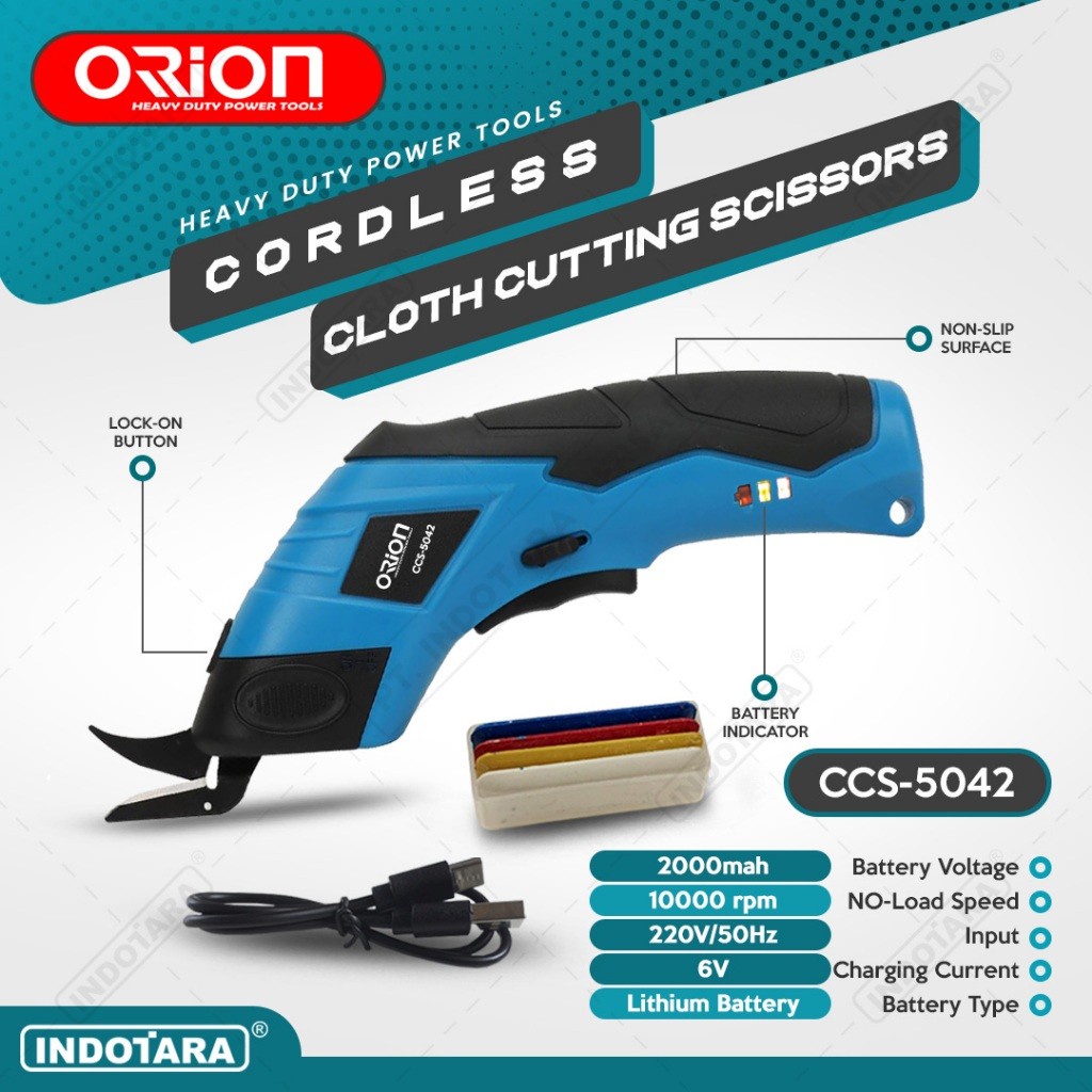 

Gunting Listrik Pemotong Kain Portabel Tanpa Kabel Elektrik Charger Dw05
