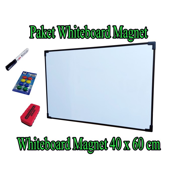 

Ready Papan Tulis 40 X 60 Cm Whiteboard Magnet Dan Non Magnet