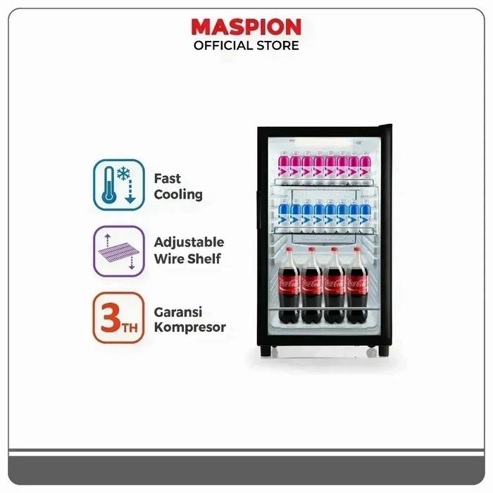Infinity Tekno - Maspion Lemari Pendingin Showcase Usg-126