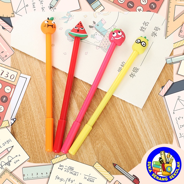 

SELUSIN Pulpen Pena Buah Fruit S0215 Dw05