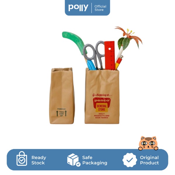 

Ready Penco Brown Bag Pen Stand