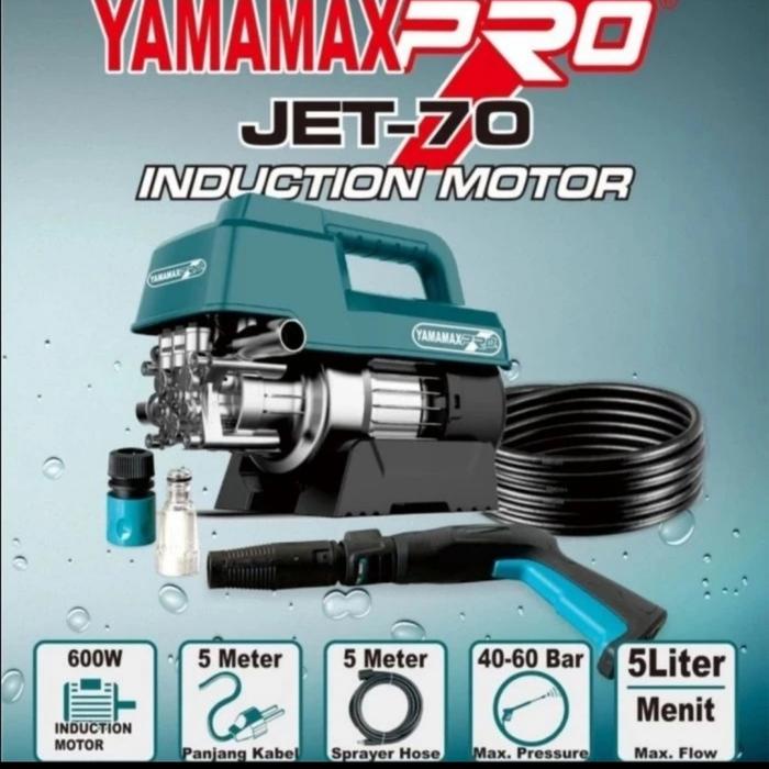 YAMAMAX PRO JET 70 JET CLEANER MESIN CUCI MOBIL STEAM AC YAMAMAX JET70