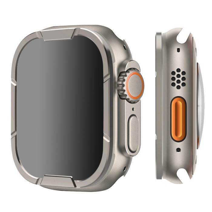 Snapgard Tempered Glass Apple Watch Ultra 49Mm Full Cover Apple Watch Ultra 1 2 Terlaris