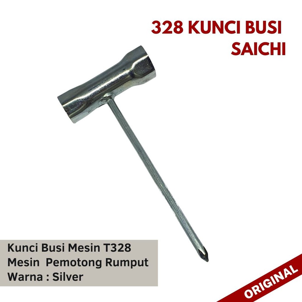 KUNCI BUSI 328 KUNCI BUSI MESIN POTONG RUMPUT MESIN PEMOTONG RUMPUT 328 SAICHI