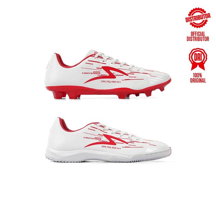 Specs Lightspeed Reborn Fg & In White Emperor Red Good Quality