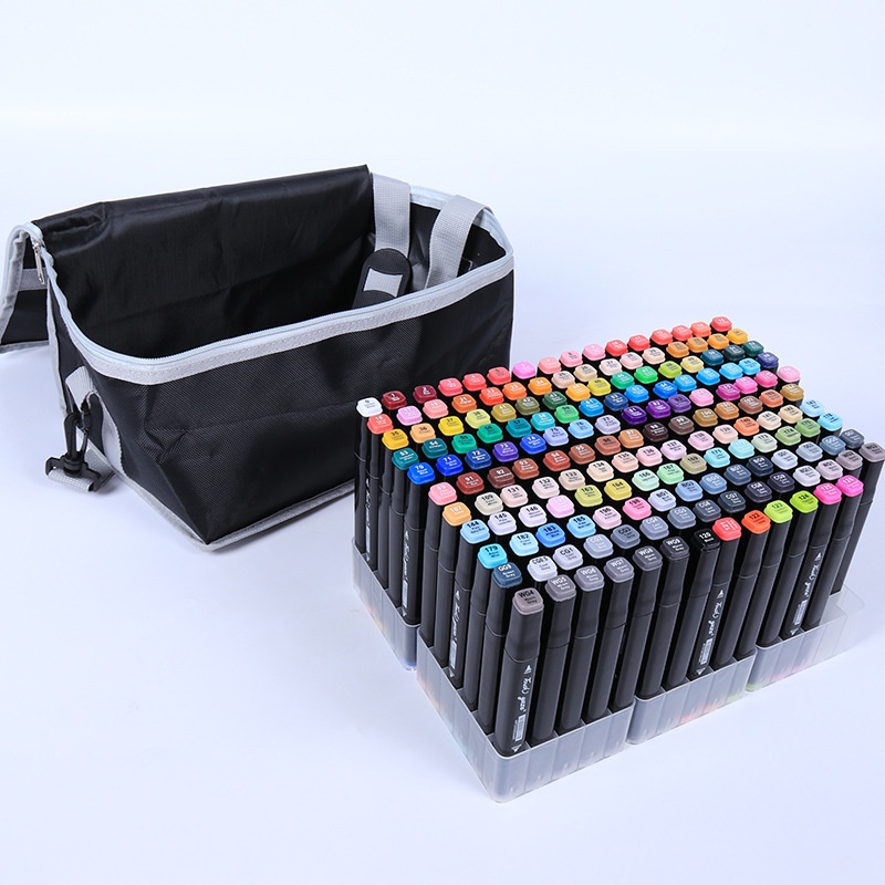 

WD TouchFive 168Pcs Warna Sketsa Spidol Umum General Marker Set Animation Markers / Sketch Twin