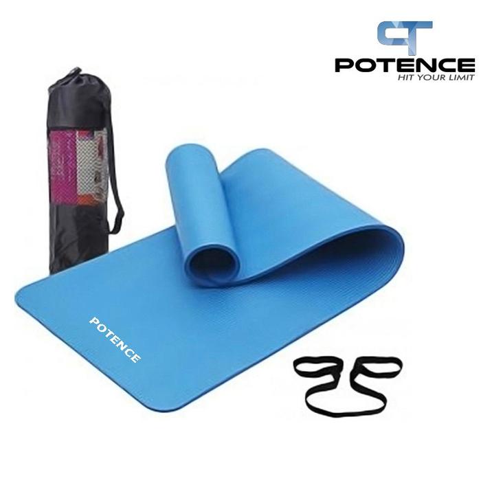 Matras POTENCE NBR 10mm / Matras Yoga Tebal / Yoga Mat 10mm