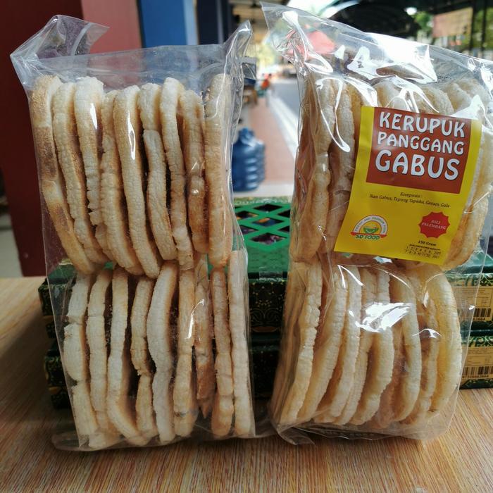 

Kuliner.Kita Kerupuk Panggang Gabus Palembang Krupuk