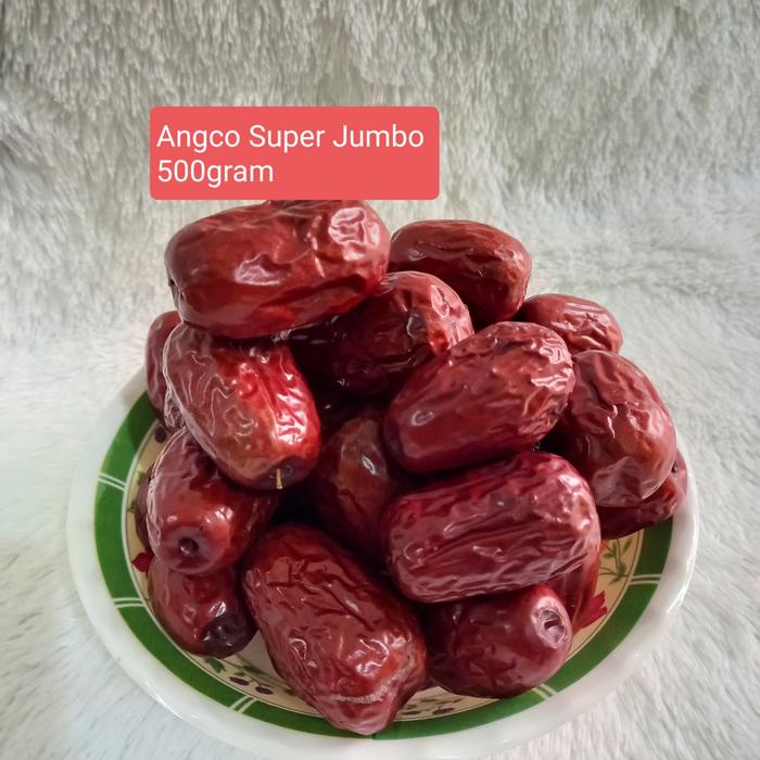 

Kuliner.Kita Angco Super Jumbo 500Gram / Kurma Merah Super Jumbo