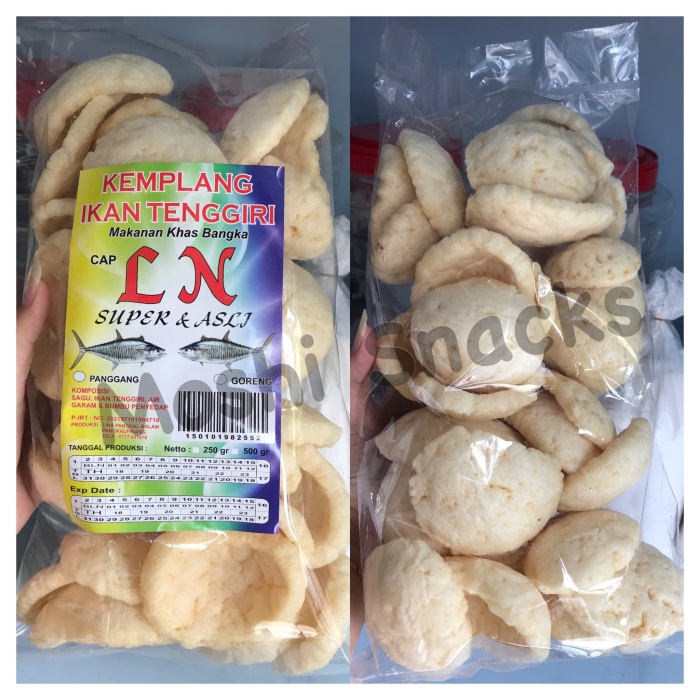 

Kuliner.Kita Kemplang Goreng Ikan Tenggiri Ln Asli Bangka / Kerupuk Bangka
