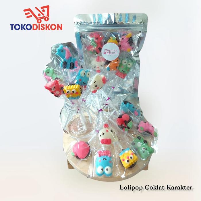 

Kuliner.Kita Lolipop Coklat Homemade Karakter Hewan, Buah Dan Kartun Mixed Snack Halal Premium
