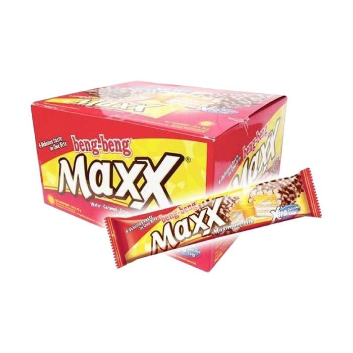 

Kuliner.Kita Beng-Beng Maxx Wafer Chocolate [32 G/ 12 Pcs]