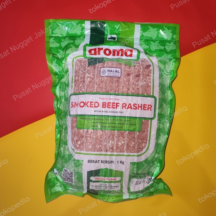 

Smoked Beef Rasher 1 Kg Aroma