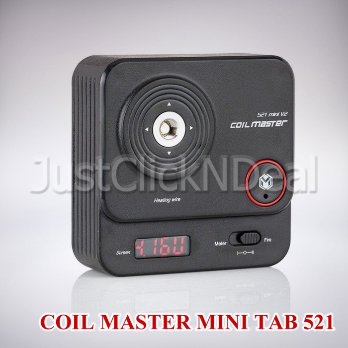 CoilMaster ni Tab 521 V2 Authentic Ohm Meter Dry Burn Coil Tester