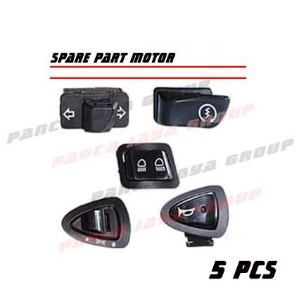 SAKLAR LAMPU TOMBOL SET KLAKSON SEN ON OFF DIMMER STATER MOTOR LISTRIK VOLTA403 VOLTA 403 MANDALA