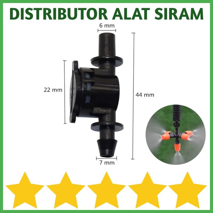 ANTI DRIP VALVE DRAIN UNTUK MICRO SPRAYER MIST NOZZLE SELANG PE