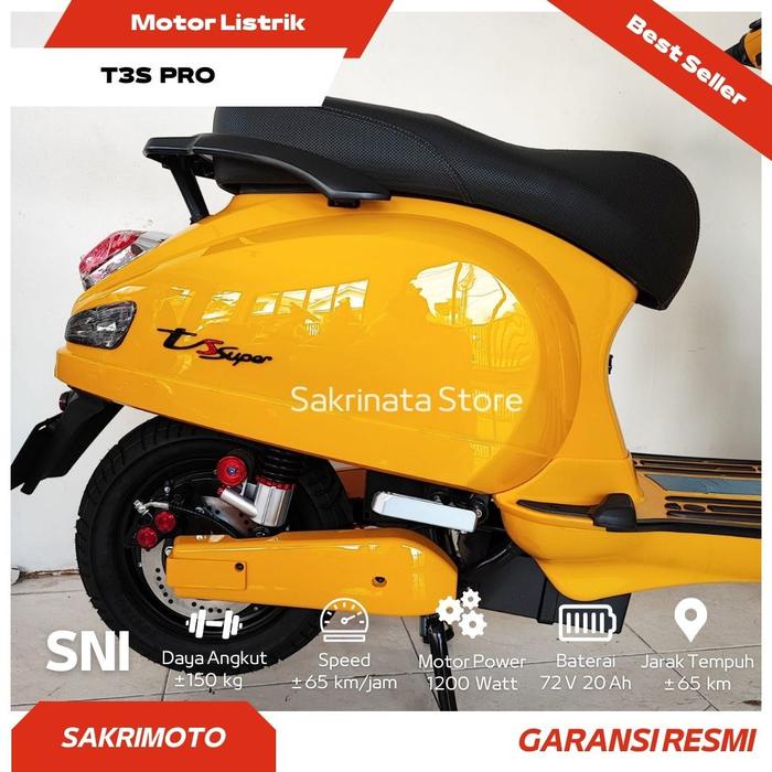 Masih Ready Motor Listrik Uwinfly T3S Pro 1200W - Murah Berkualitas Garansi Resmi