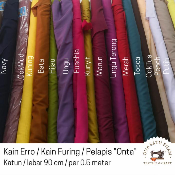 TERUJI Kain Erro / Kain Furing Katun Onta