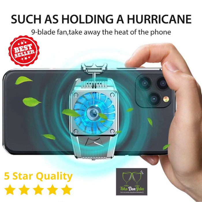[Expert] Cooling Fan Hp Cooling Pad Handphone Kipas Pendingin Cooler Hp Gaming
