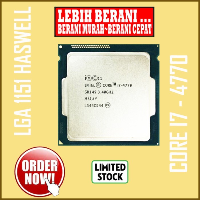 [Expert] Processor Intel Core I7 - 4770 Hasweel
