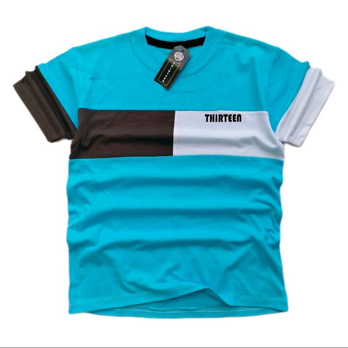 Cilcool- kaos anak kombinasi 3 warna/ kaos distro anak thirteen