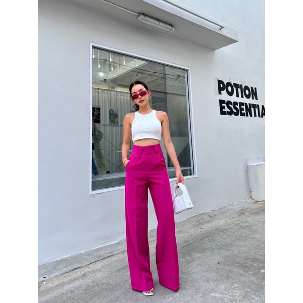 BEST PROMO - BANGKOK MEDAN - READY CELANA PART1 KULOT HW POP PANTS / CELANA WANITA