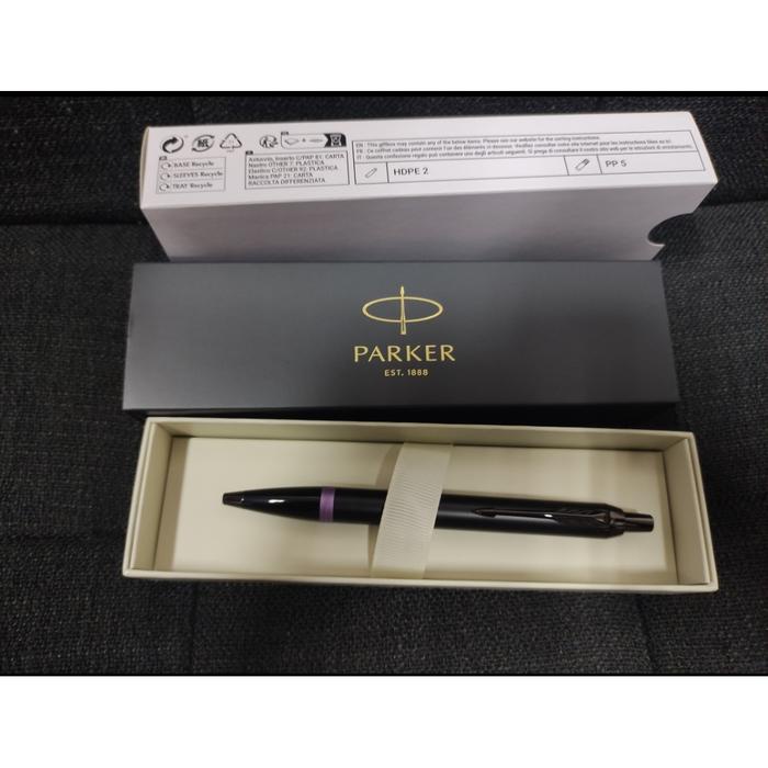 

@#@#@#] ballpoint parker im new mthyst purple ring satuan