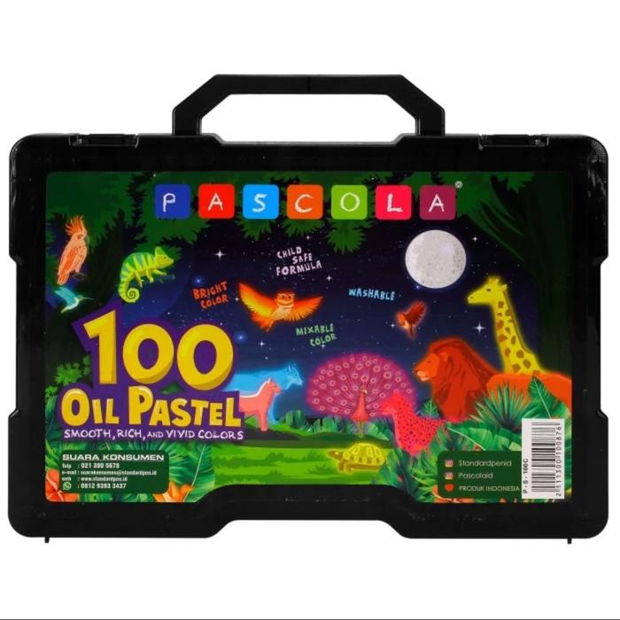 

Ready oke] crayon pascola hexagonal 100 warna