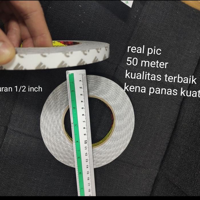 

Buruan beli] double tape 1/2 inch 3 m 50 meter