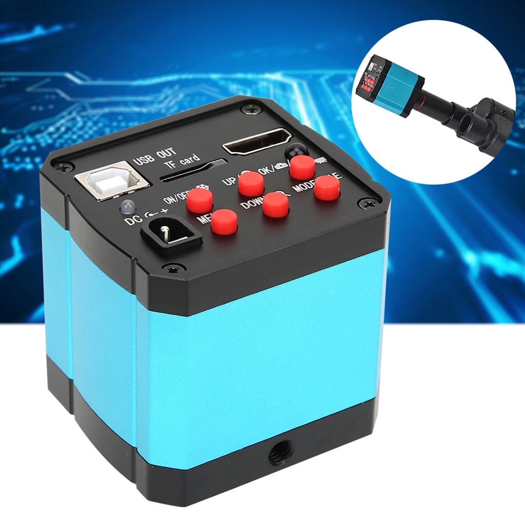 Industrial Microscope Camera Microscope Camera 37MP 1080P 60FPS HDMI USB Industrial Microscope Camer