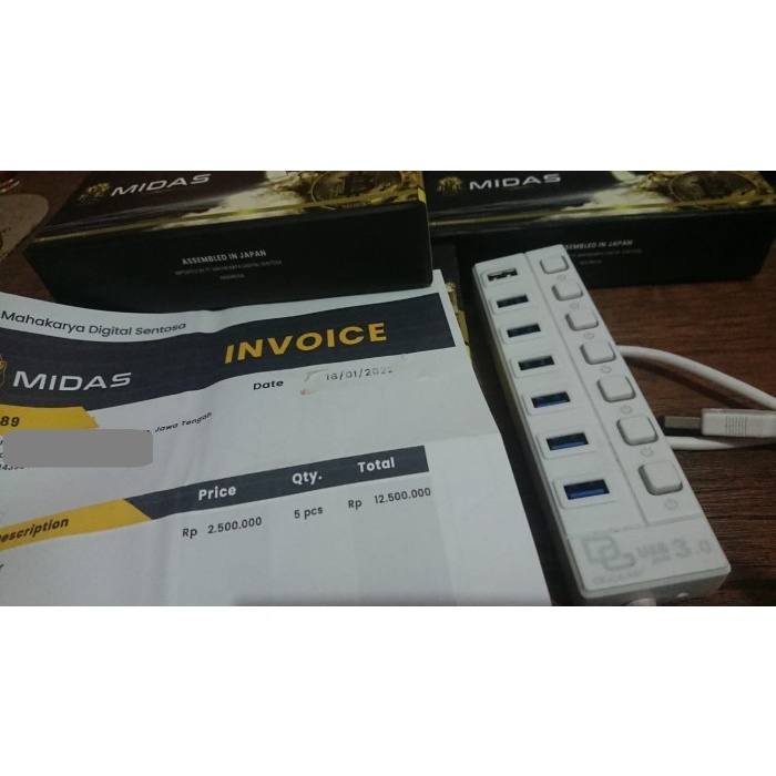 [Expert] midas usb mining miner garansi resmi bonus port usb