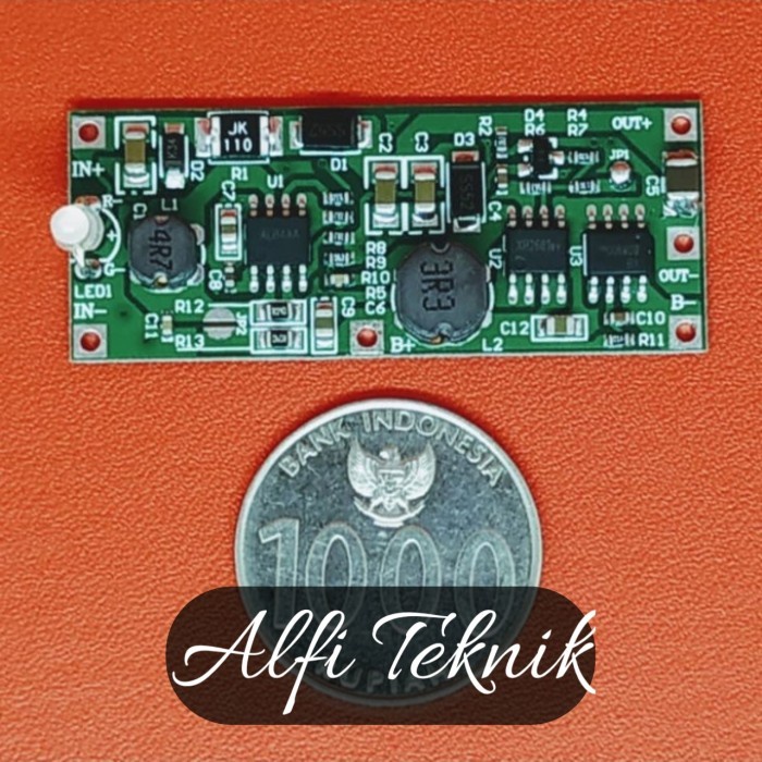 [Expert] Modul UPS DC power backup auto charge 18650 5v 9v 12v