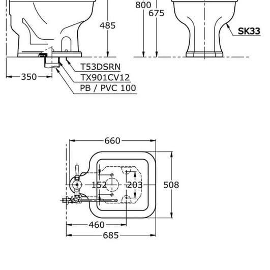 Berkualitas Kichen Sink Toto Sk 33/Slop Sink Toto Sk 33/Bak Cuci Piring Toto Sk 33