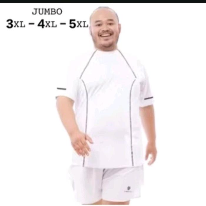 SALE TERBARU KAOS OLAHRAGA PRIA DRYFIT JUMBO BIG SIZE 3XL - 4XL - 5XL LENGAN PENDEK / KAOS SPORT
