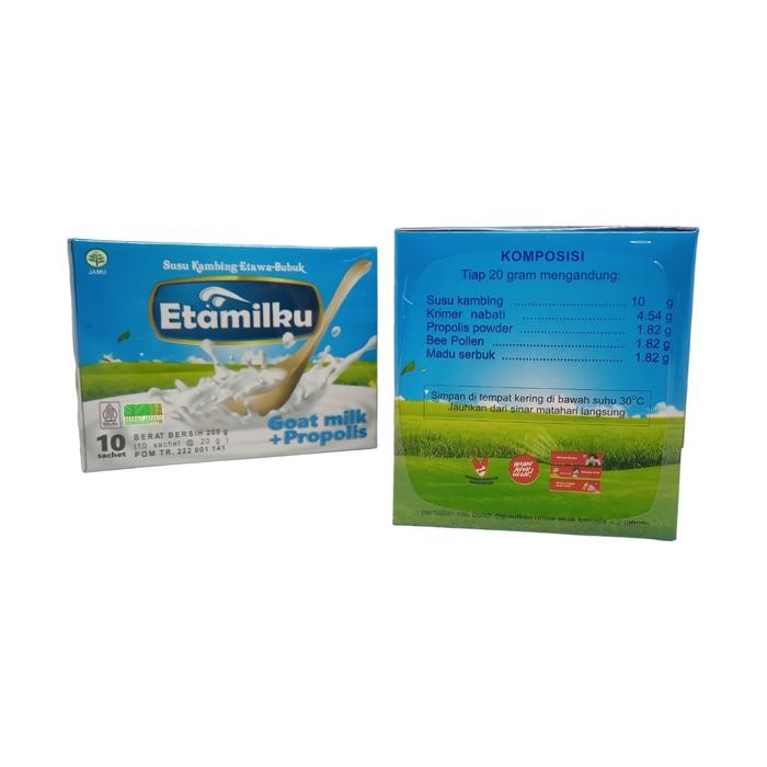 

SALE TERBARU PAKET 4 BOX SUSU ETAMILKU SUSU KAMBING ETAWA BUBUK PLUS PROPOLIS READYY