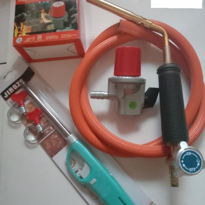 Paling Baik Kepala Heating Torch Kepala Blow Torch Flame Gun Gas Lpg Komplit