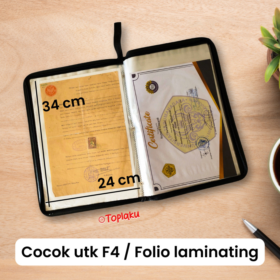 

Clear Holder Dokumen RESLETING ANTI AIR Keeper Map Ijazah File F4 Folder Tempat Berkas Plastik A4