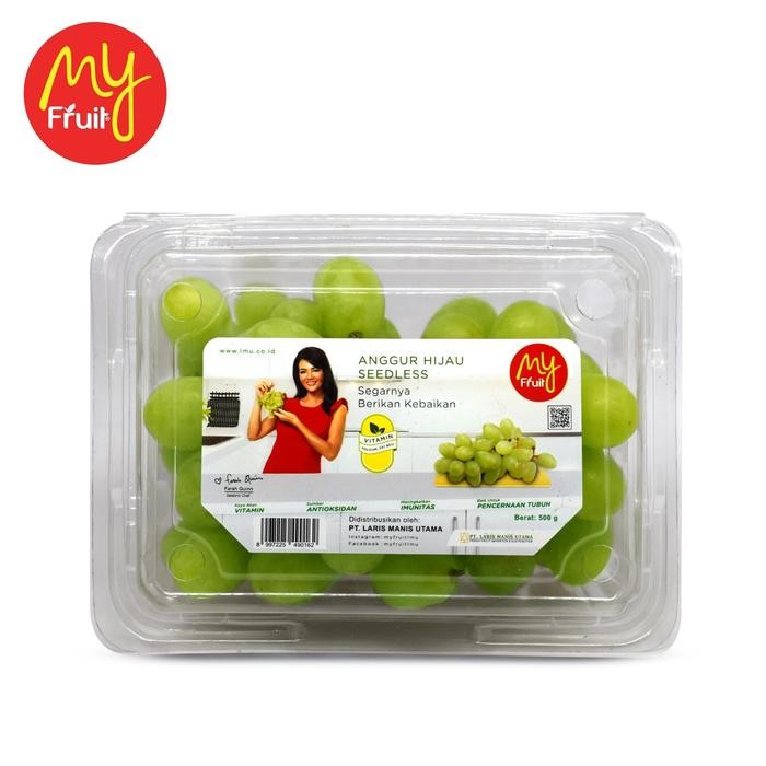 

BisaInstan- My Fruit Anggur Hijau Seedless 500 gr