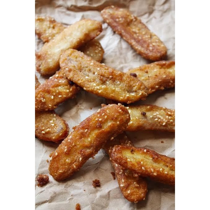 

BisaInstan- Pisang Goreng Wijen / Frozen Banana Sesame