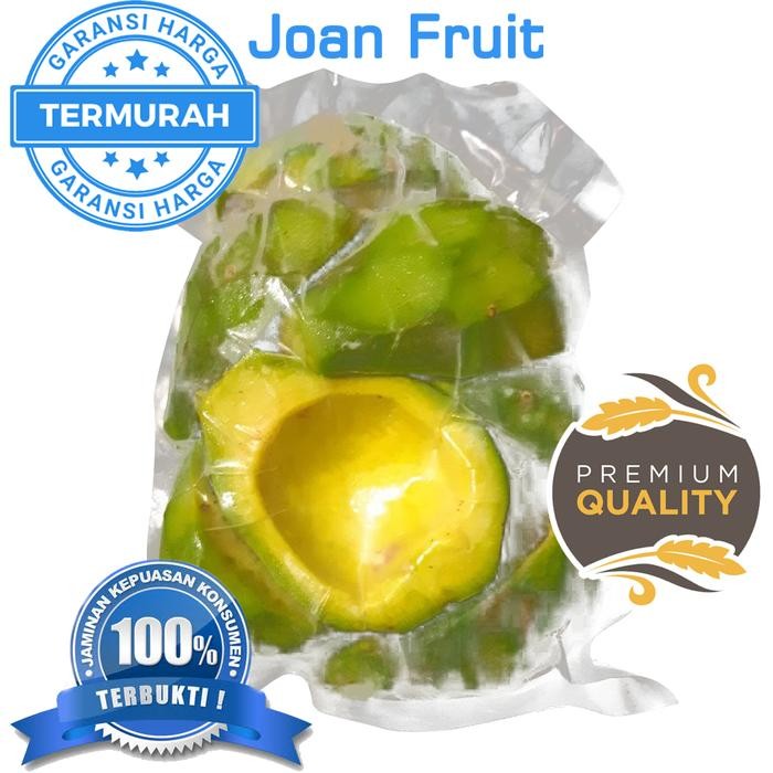 

BisaInstan- GROSIR TERMURAH Frozen Avocado 1kg Buah Beku Alpukat Mentega Avocadron