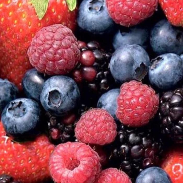 

BisaInstan- Frozen Fruit Mix Berry Strawberry Blueberry Raspberry Blackberry 1 Kg