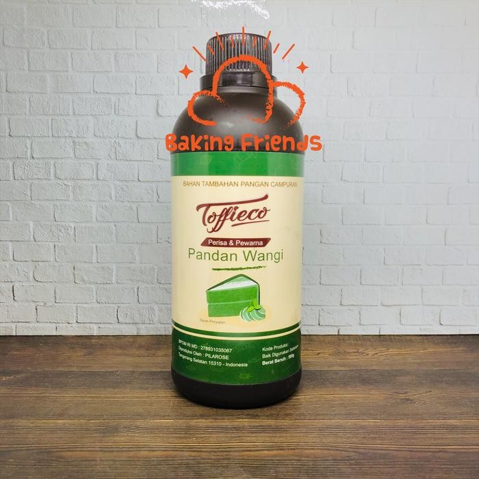 

BisaInstan- Toffieco Pasta Pandan Wangi 500GR/Perisa Perasa Pewarna Pandan Wangi