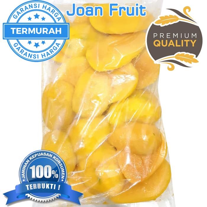 

BisaInstan- MURAH 1kg Frozen Mango Buah Beku Mangga Harum Manis Harumanis Arumanis