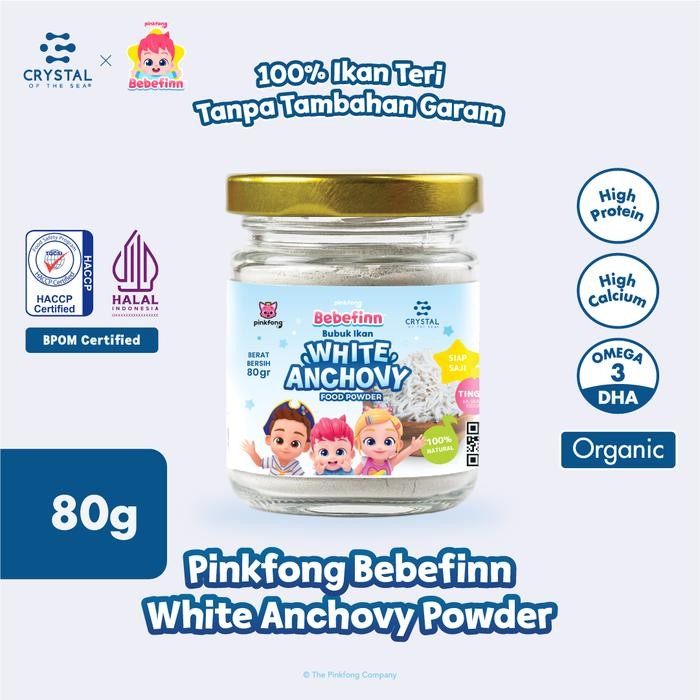 

BisaInstan- Crystal of the Sea White Anchovy Powder / Bubuk Teri (BPOM Certified)