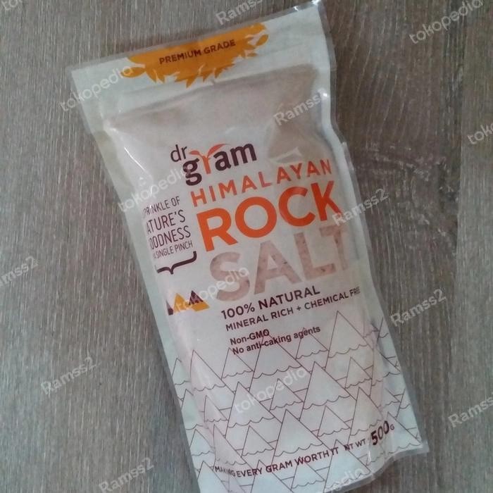 

BisaInstan- Dr Gram Organic Natural Himalayan Pink Rock Salt Garam