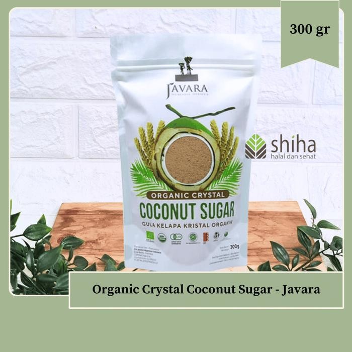 

BisaInstan- Organic Crystal Coconut Sugar Javara Gula Kelapa Kristal Organik 300gr