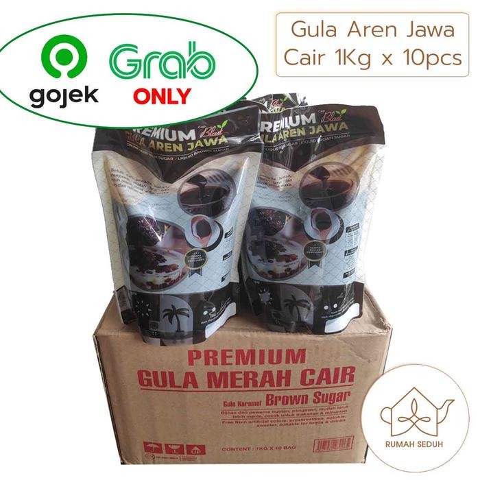 

Kirim,HariYgSama- Sirup Gula Aren Jawa Karton 1Kg x 10pcs - Palm or Brown Sugar Syrup