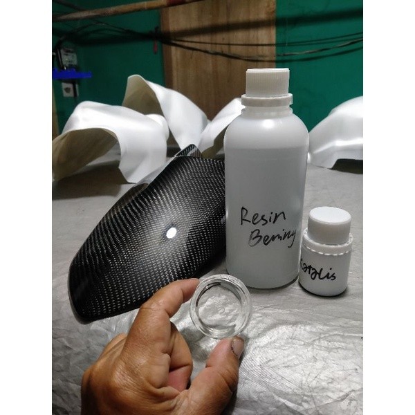 

Resin bening resin karbon kevlar